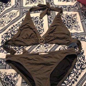 Michael Kors olive green bikini